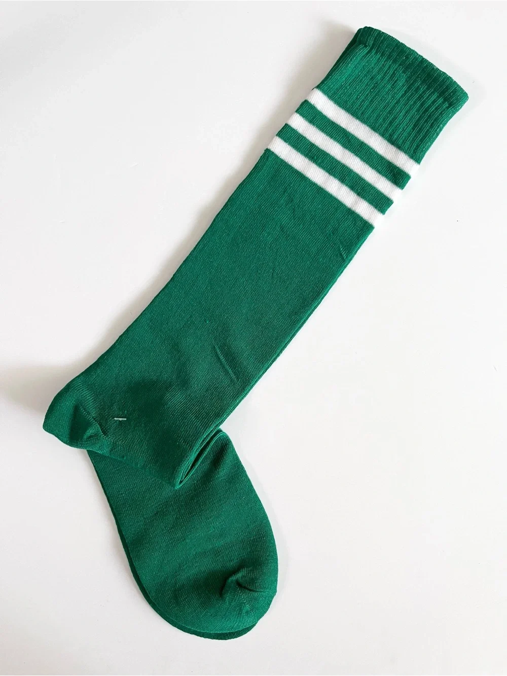 Green knee high socks